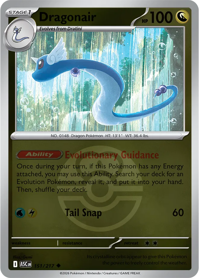 Dragonair (Love Ball) Ascended Heroes Uncommon 151/217