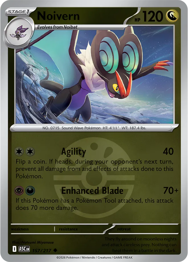 Noivern (Friend Ball) Ascended Heroes Uncommon 157/217