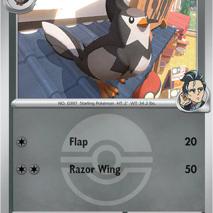 Larry's Staravia (Poke Ball) Ascended Heroes Uncommon 169/217