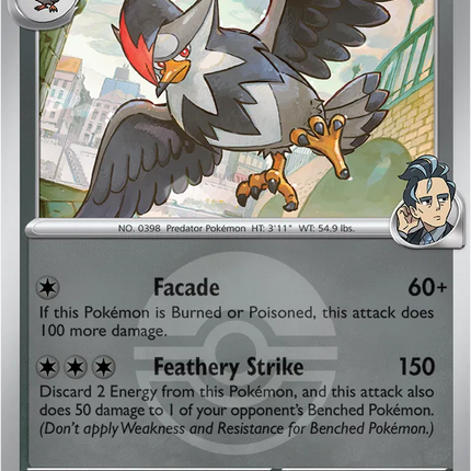 Larry's Staraptor (Poke Ball) Ascended Heroes Rare 170/217