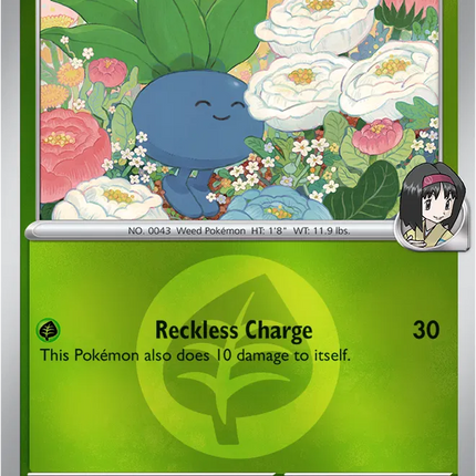 Erika's Oddish (Energy Symbol Pattern) Ascended Heroes Common 001/217