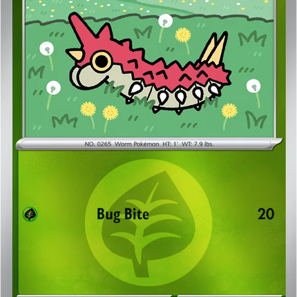 Wurmple (Energy Symbol Pattern) Ascended Heroes Common 011/217