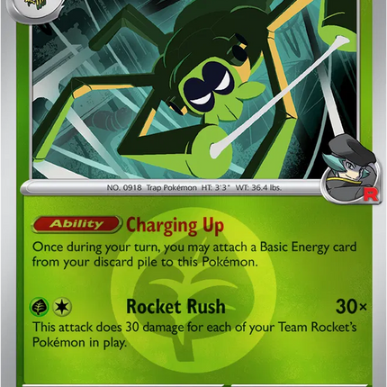 Team Rocket's Spidops (Energy Symbol Pattern) Ascended Heroes Rare 019/217