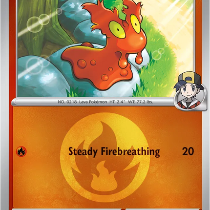 Ethan's Slugma (Energy Symbol Pattern) Ascended Heroes Common 023/217