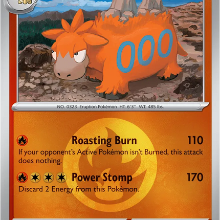 Camerupt (Energy Symbol Pattern) Ascended Heroes Uncommon 028/217