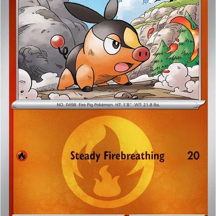 Tepig (Energy Symbol Pattern) Ascended Heroes Common 029/217