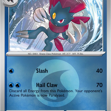 Weavile (Energy Symbol Pattern) Ascended Heroes Uncommon 045/217