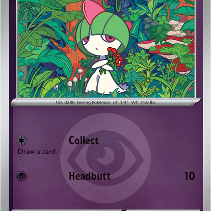 Ralts (Energy Symbol Pattern) Ascended Heroes Common 087/217