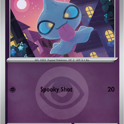 Shuppet (Energy Symbol Pattern) Ascended Heroes Common 090/217