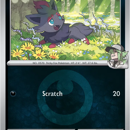 N's Zorua (Energy Symbol Pattern) Ascended Heroes Common 136/217