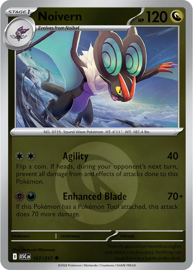 Noivern (Energy Symbol Pattern) Ascended Heroes Uncommon 157/217