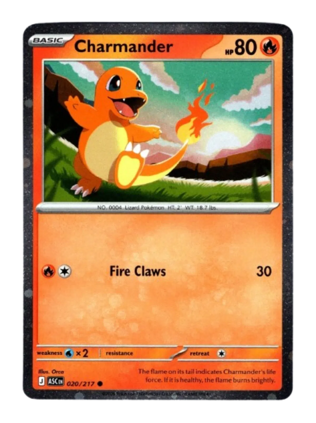 Charmander - 020/217 (Cosmos Holo) Miscellaneous Cards & Products Common 020/217