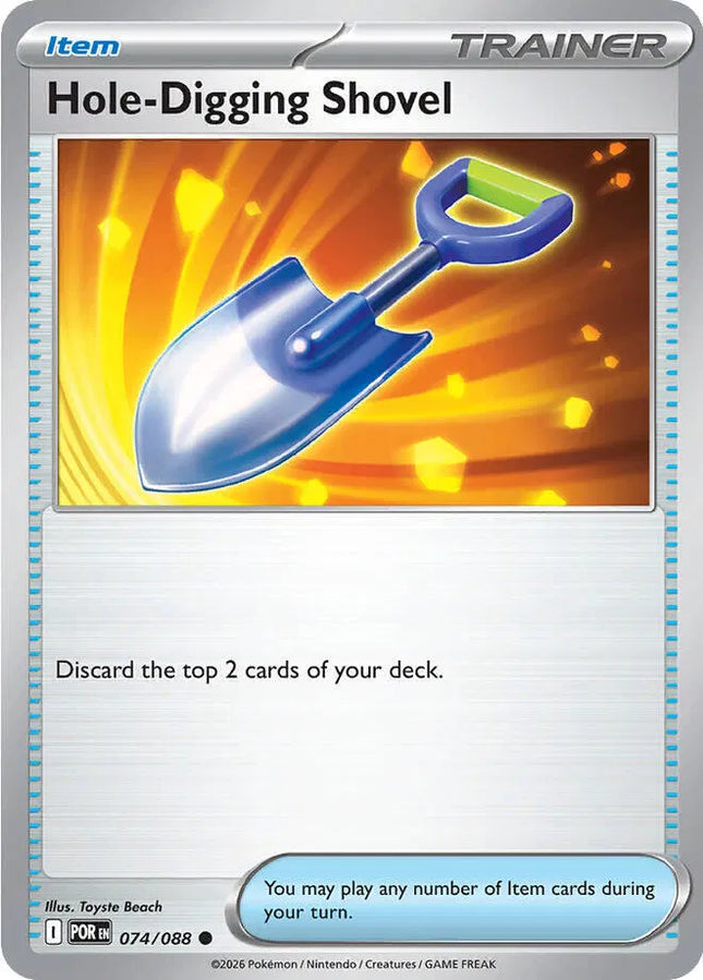 Hole-Digging Shovel Perfect Order Common 074/088