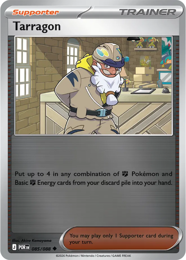 Tarragon Perfect Order Uncommon 085/088 Reverse Holofoil