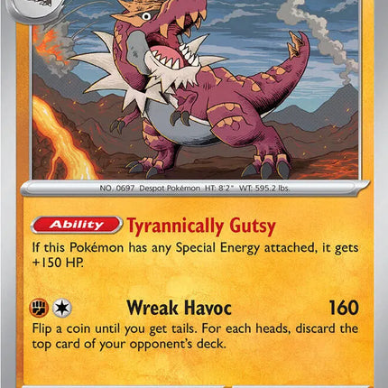Tyrantrum Perfect Order Rare 045/088 Holofoil