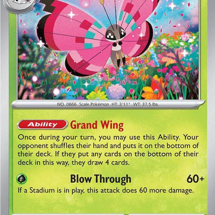 Vivillon Perfect Order Uncommon 009/088