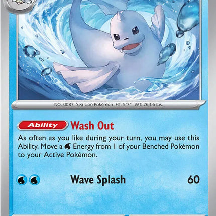Dewgong Perfect Order Rare 019/088 Holofoil