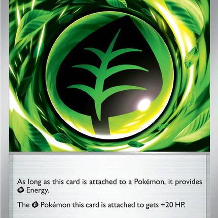 Growing Grass Energy Perfect Order Rare 086/088 Holofoil