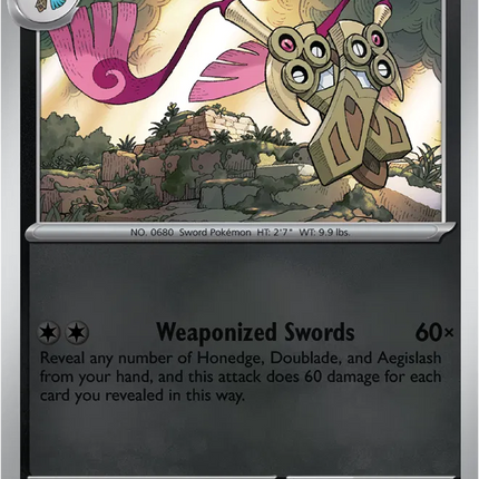 Doublade Perfect Order Common 057/088 Reverse Holofoil