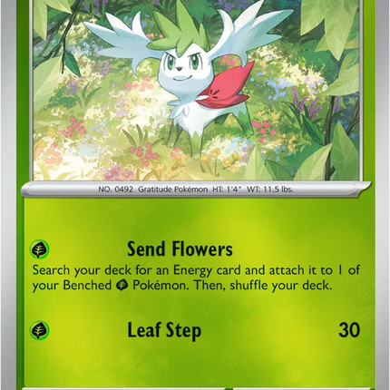 Shaymin Perfect Order Uncommon 003/088 Reverse Holofoil