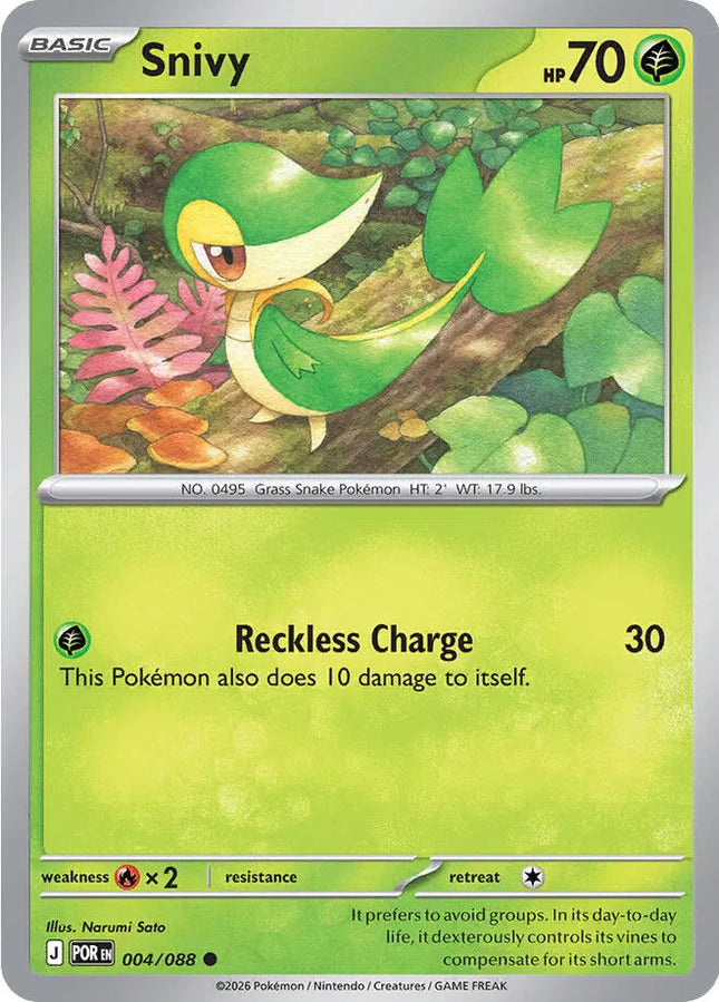 Snivy Perfect Order Common 004/088