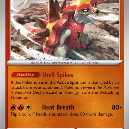 Turtonator Perfect Order Uncommon 017/088 Reverse Holofoil