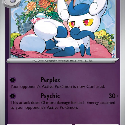 Meowstic Perfect Order Uncommon 034/088 Reverse Holofoil
