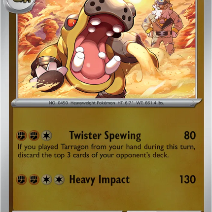 Hippowdon Perfect Order Uncommon 040/088 Reverse Holofoil