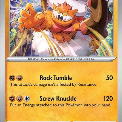 Landorus Perfect Order Rare 041/088 Holofoil