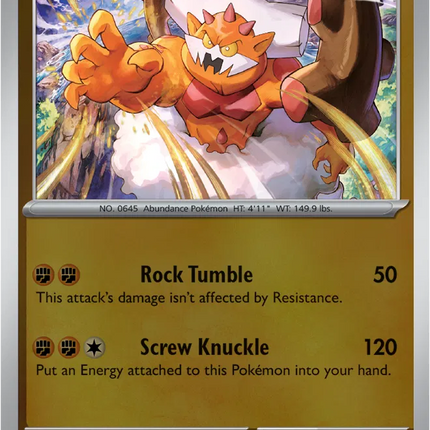 Landorus Perfect Order Rare 041/088 Reverse Holofoil