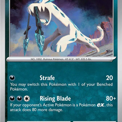 Chien-Pao Perfect Order Rare 054/088 Holofoil