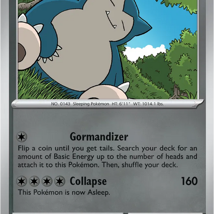 Snorlax Perfect Order Common 063/088 Reverse Holofoil