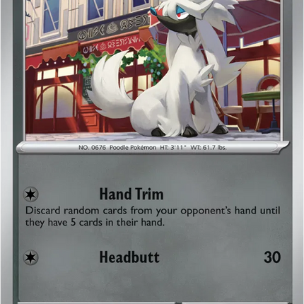 Furfrou Perfect Order Common 067/088 Reverse Holofoil
