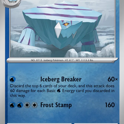 Avalugg Chaos Rising Uncommon 024/086 Reverse Holofoil