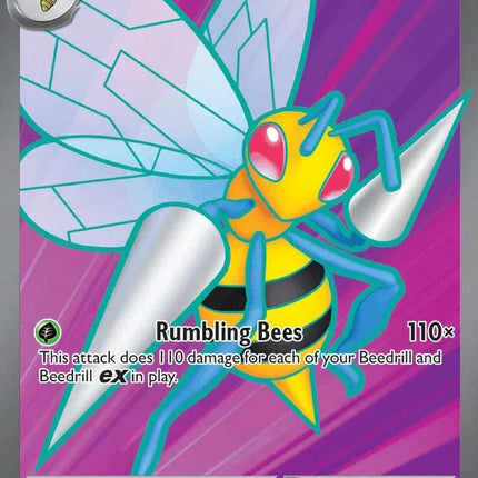 Beedrill ex Chaos Rising Ultra Rare 098/086