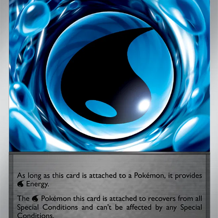 Bubbly Water Energy Chaos Rising Rare 084/086 Reverse Holofoil