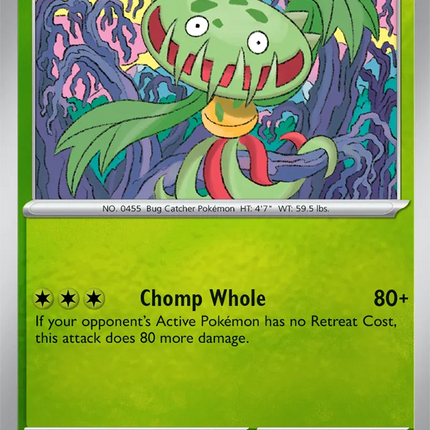 Carnivine Chaos Rising Common 004/086 Reverse Holofoil