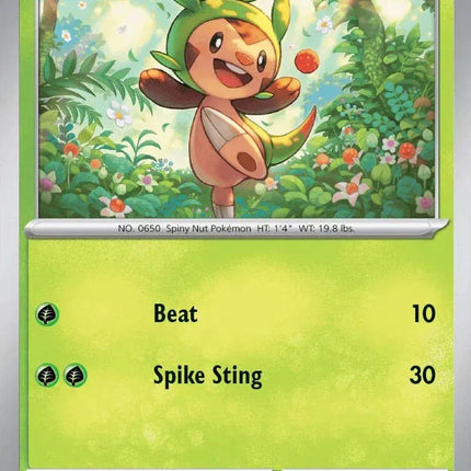 Chespin Chaos Rising Common 005/086