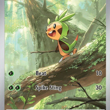 Chespin Chaos Rising Illustration Rare 087/086
