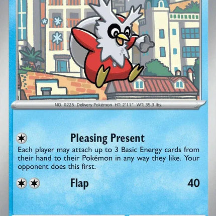 Delibird Chaos Rising Uncommon 018/086 Reverse Holofoil