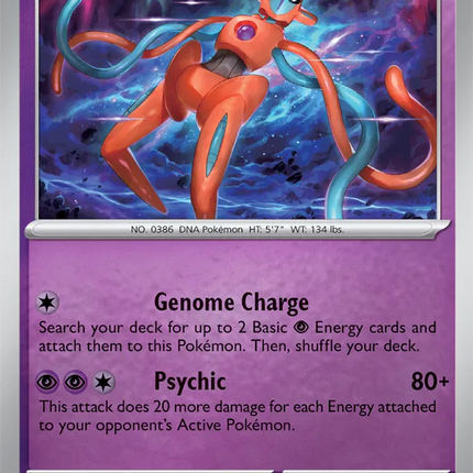 Deoxys Chaos Rising Uncommon 031/086 Reverse Holofoil