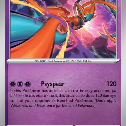Deoxys Chaos Rising Uncommon 032/086 Reverse Holofoil