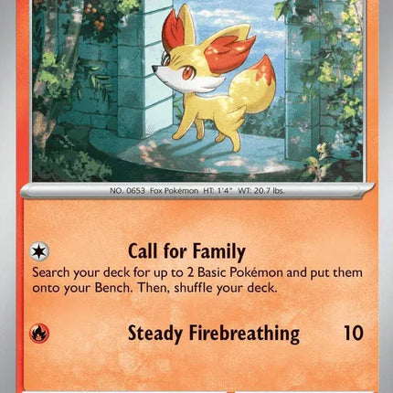 Fennekin Chaos Rising Common 011/086