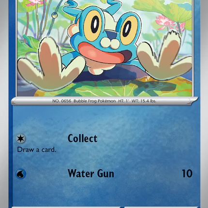 Froakie Chaos Rising Common 020/086 Reverse Holofoil