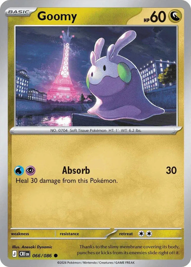Goomy Chaos Rising Common 066/086