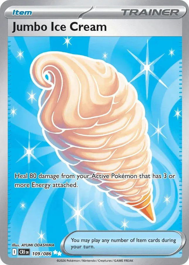 Jumbo Ice Cream Chaos Rising Ultra Rare 109/086