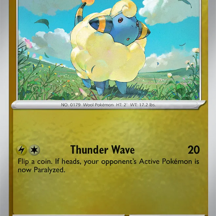 Mareep Chaos Rising Common 027/086 Reverse Holofoil