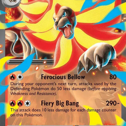 Mega Pyroar ex Chaos Rising Double Rare 015/086