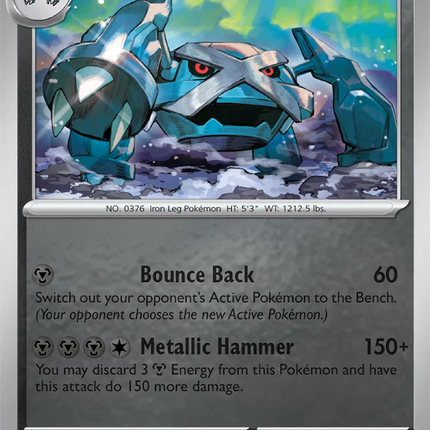 Metagross Chaos Rising Uncommon 061/086 Reverse Holofoil