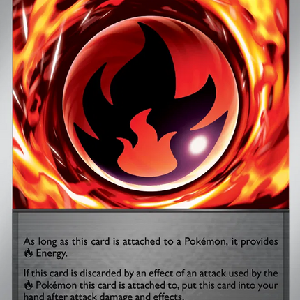 Nitro Fire Energy Chaos Rising Rare 086/086 Reverse Holofoil